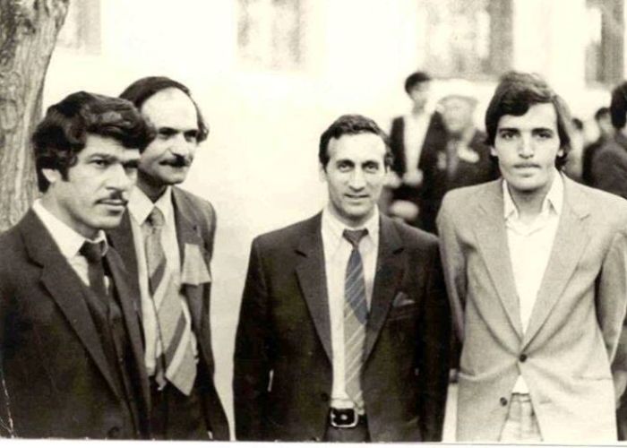 Professorlar Mir Cəlal Paşayev və Nəsir İmanquliyev